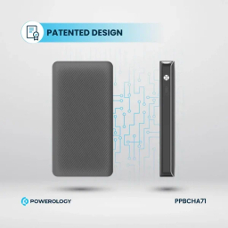 پاوربانک پاورولوژی مدل Retractable Cable PPBCHA71 ظرفیت 10000 میلی آمپر ساعت