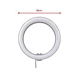 رینگ لایت 26 سانتی متری سی یرا مدل Sierra Ring Light SR-26 CM به همراه سه پایه رومیزی