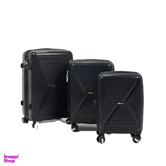 چمدان رزمری مدل Rose Merry RL-313-3s_Black مجموعه 3 عددی