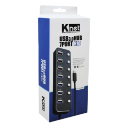 USB هاب 7 پورت کی نت مدل KHUAMH107 H10