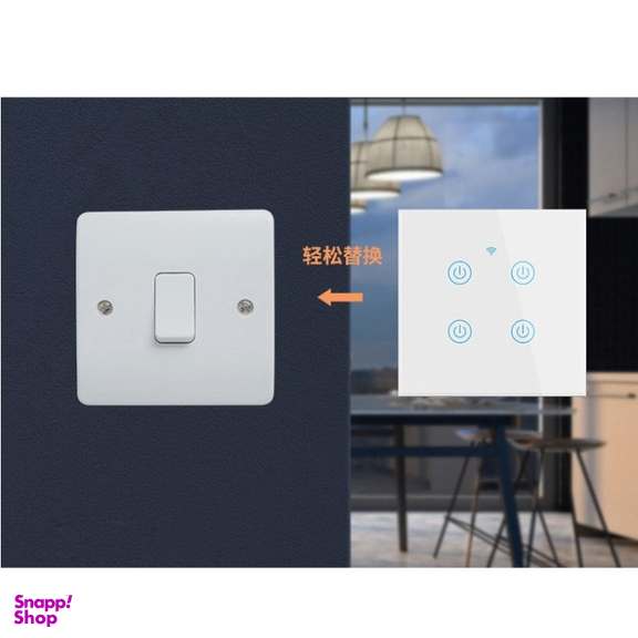 کلید تک پل هوشمند لمسی تویا مدل smart c1