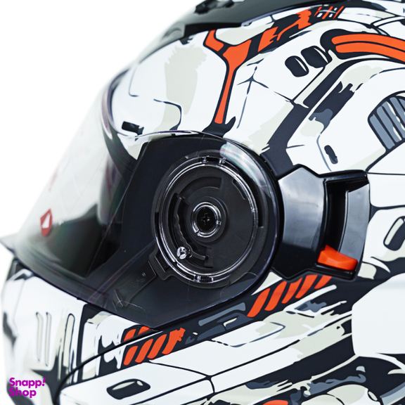 کلاه کاسکت فک متحرک ردلاین مدل 939 Red Luse به همراه کاور