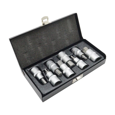 چار آلن بکس بیت خور اپکس مدل YP-APX-6018-1/2INCH مجموعه 8 عددی