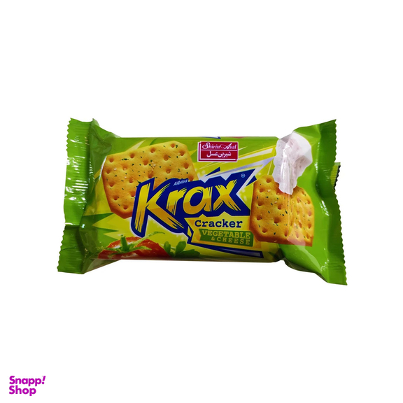 کراکر سبزیجات و پنیر شیرین عسل وزن ۷۰ گرم