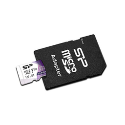 کارت حافظه microSDXC سیلیکون پاور مدل Superior Pro کلاس 10 استاندارد UHS-I U3 سرعت 100MBps ظرفیت 128 گیگابایت به همراه آداپتور SD