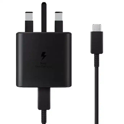 شارژر دیواری 45 وات سامسونگ مدل EP-TA845 به همراه کابل Type-C