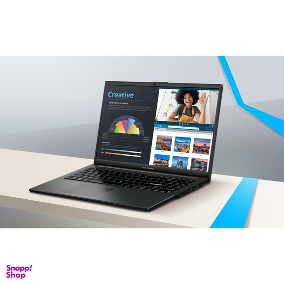 لپ تاپ 15.6 اینچی ایسوس مدل Vivobook Go 15 E1504FA-NJ287-R5 7520U 8GB 512SSD