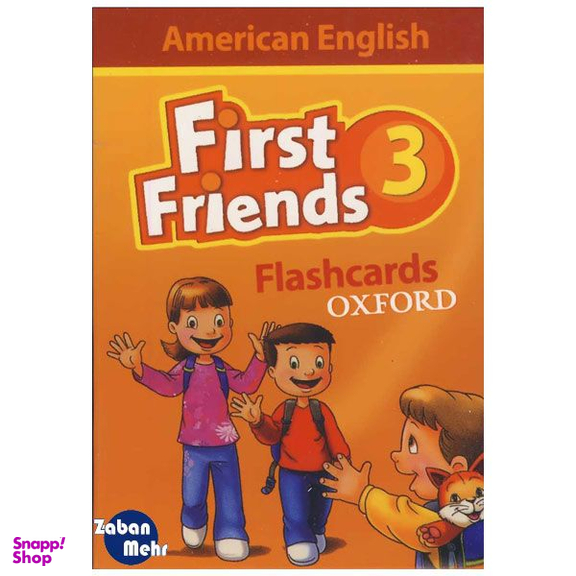 فلش کارت American First Friends 3 انتشارات زبان مهر