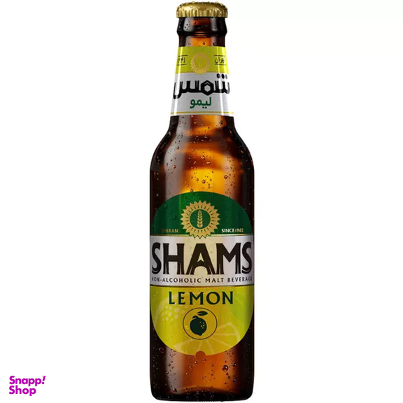 نوشیدنی مالت لیمو شمس حجم 320 سی سی