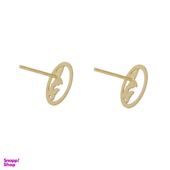 گوشواره میخی طلا 18 عیار زنانه وی وی گلد گالری مدل پروانه ای 0039