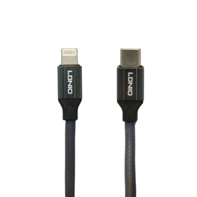 کابل تبدیل Type-C به Lightning الدینیو مدل LC441i طول 1 متر