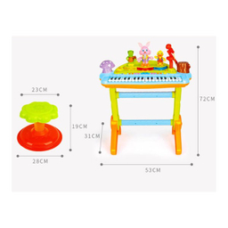 بازی آموزشی هولا مدل پیانو صندلی دار