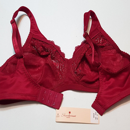 سوتین زنانه شاندرمن مدل بدون فنر viola کد 5080-2410-610 رنگ زرشکی