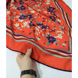 روسری زنانه آنالیا مدل نخی خنک تابستانی طرح گل ریز کد ana-5026