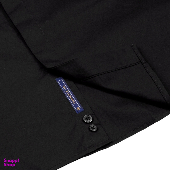 پیراهن پوپلین مردانه جی تی هوگرو کد 10233 رنگ مشکی