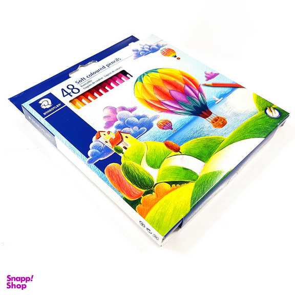 مداد رنگی 48 رنگ استدلر کد 143C48LJ