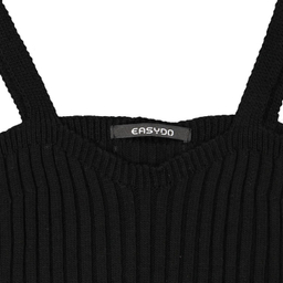 تاپ بافت زنانه مدل GD-o-17417696 رنگ مشکی