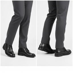 نیم بوت مردانه مدل K5 رنگ مشکی