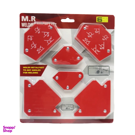 گونیا ام آر مدل شش ضلعی کد YP-AHANGARI-6PCS مجموعه 6 عددی