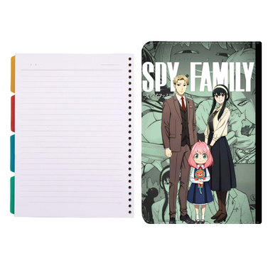 کلاسور طرح انیمه spy family کد 944 به همراه کاغذ کلاسور