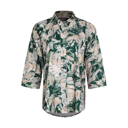 شومیز کرپ زنانه لوینت مدل ماتیسا کد 0130 رنگ سبز