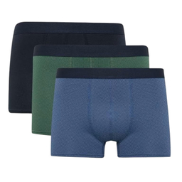 شورت پادار مردانه دفکتو مدل آنتی باکتریال بسته 3 عددی
