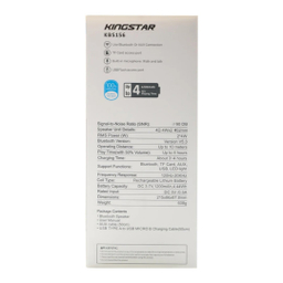 اسپیکر بلوتوثی قابل حمل کینگ استار مدل KBS156