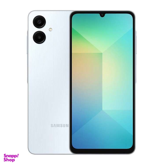 گوشی موبایل سامسونگ مدل Galaxy A06 دو سیم کارت ظرفیت 128 گیگابایت رم 6 گیگابایت به همراه شارژر 25 وات