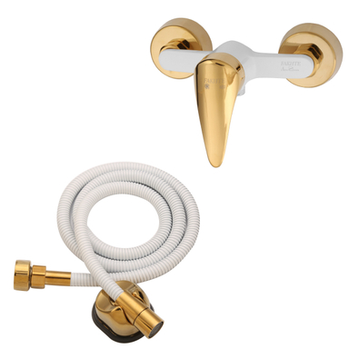 شیر سرویس بهداشتی فاخته مدل ایتالیا ST به همراه شلنگ