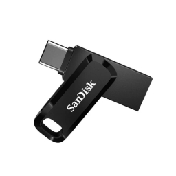 فلش مموری سن دیسک مدل Ultra Dual Drive GO USB Type-C ظرفیت 64 گیگابایت رنگ مشکی
