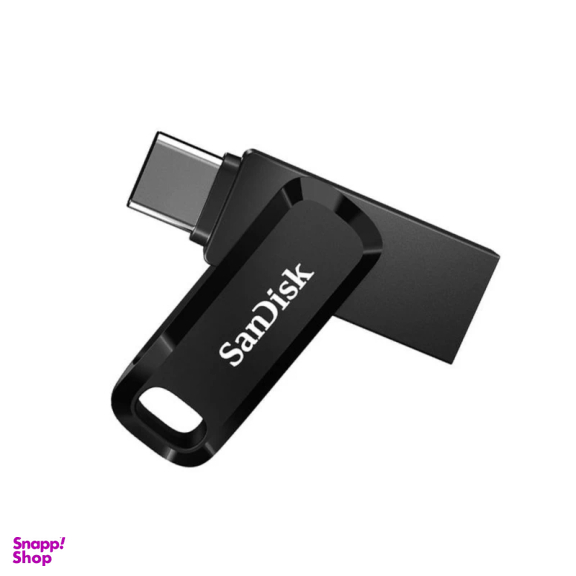 فلش مموری سن دیسک مدل Ultra Dual Drive GO USB Type-C ظرفیت 64 گیگابایت رنگ مشکی