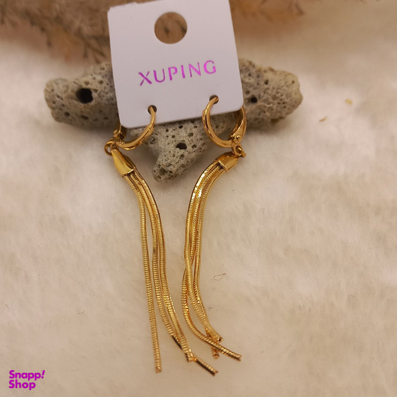 گوشواره زنانه ژوپینگ مدل آویز کد XP033
