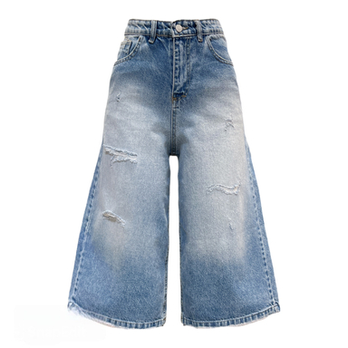 شلوار جین زنانه کد 8808 رنگ آبی