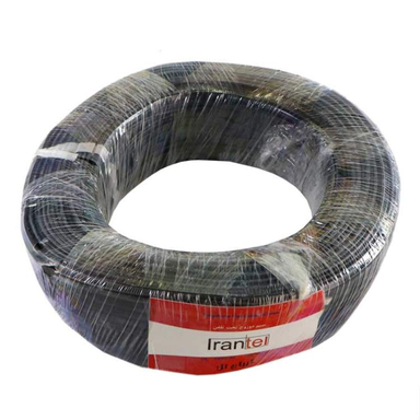 کابل تلفن 2 زوج تخت ایرانتل کد 7479 طول 1 متر