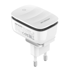 شارژر دیواری 20 وات کینگ استار مدل KW193C PD به همراه کابل USB-C