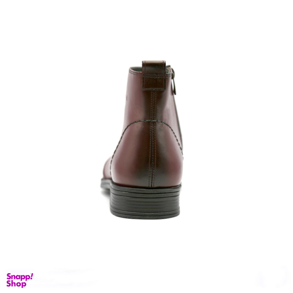 بوت چرم مردانه مستر چرم مدل mrc30090 رنگ زرشکی