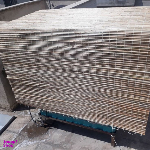 حصیربافی کاور روی کولر آبی کد 120300