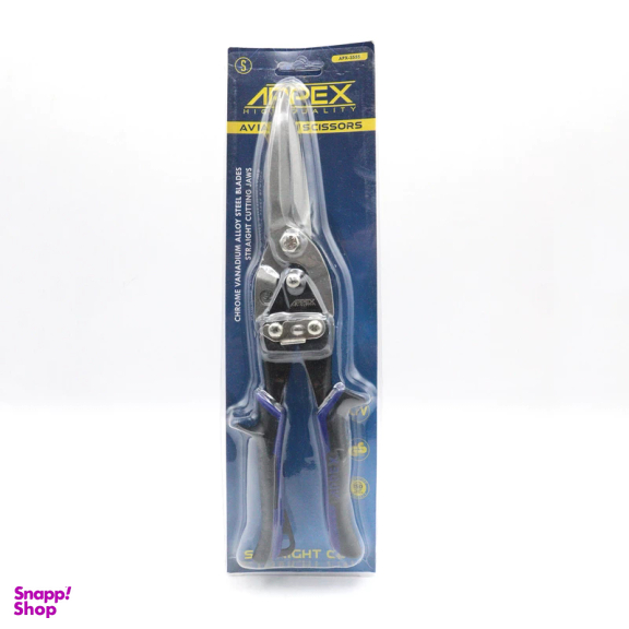 قیچی ورق بر اپکس مدل تیغه بلند کد YP-APX-3555-SL--MOSTGHIM-12INCH