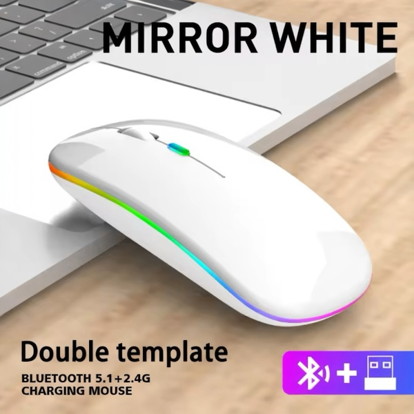 ماوس بی سیم مدل Silent RGB