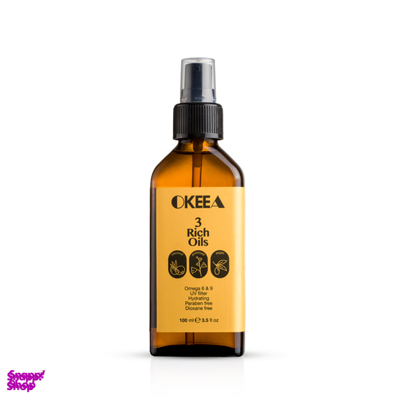 روغن مو اکیا مدل 3rich oils حجم 100 میلی لیتر