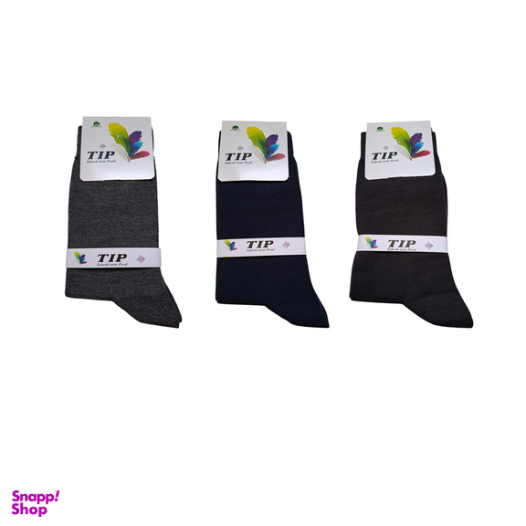 جوراب ساق بلند مردانه تابش ایران پود مدل سوپرپنبه کد SP.01 مجموعه 6 عددی