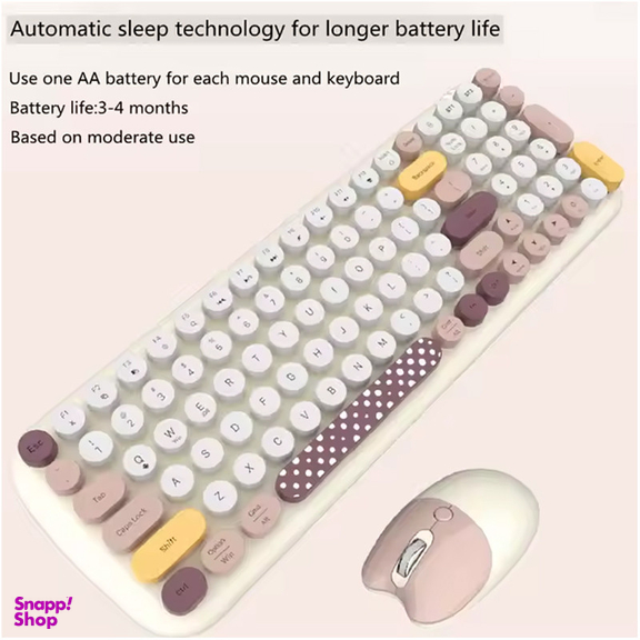 کیبورد و ماوس بی سیم کوتسی مدل 84023