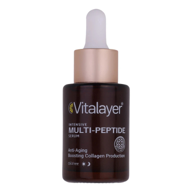 سرم ضد چروک ویتالیر مدل Multi Peptide حجم 30 میلی لیتر