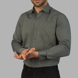 پیراهن مردانه آیکت مدل فلورا آکسفورد کد 1102