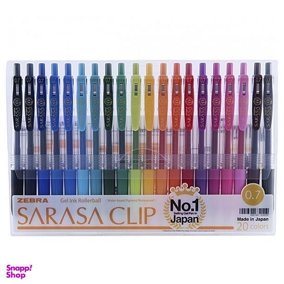 روان نویس زبرا ساراسا مدل ZEBRA JJB15-20CA بسته 20 عددی