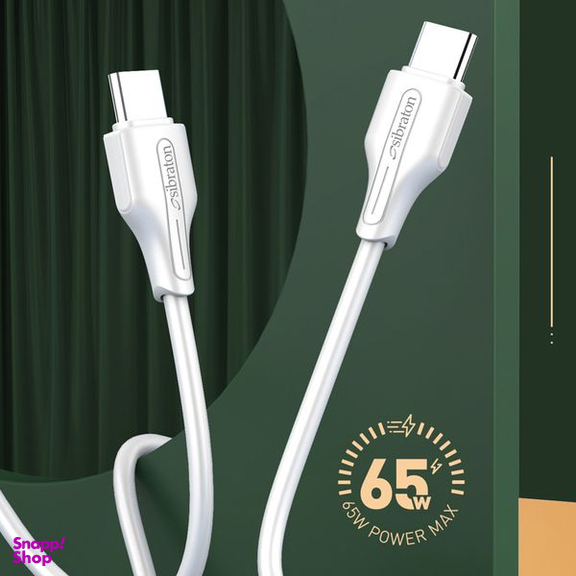 کابل تبدیل USB به USB-C سیبراتون مدل S510 C طول 1 متر