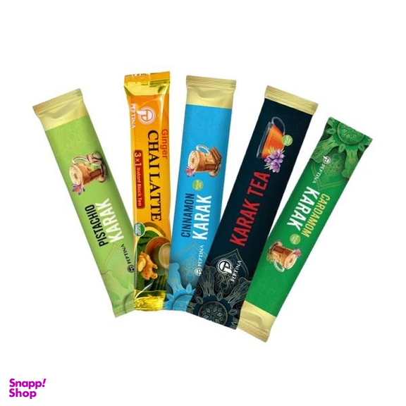 بسته ترکیبی چای کرک پپتینا مجموعه 10 عددی