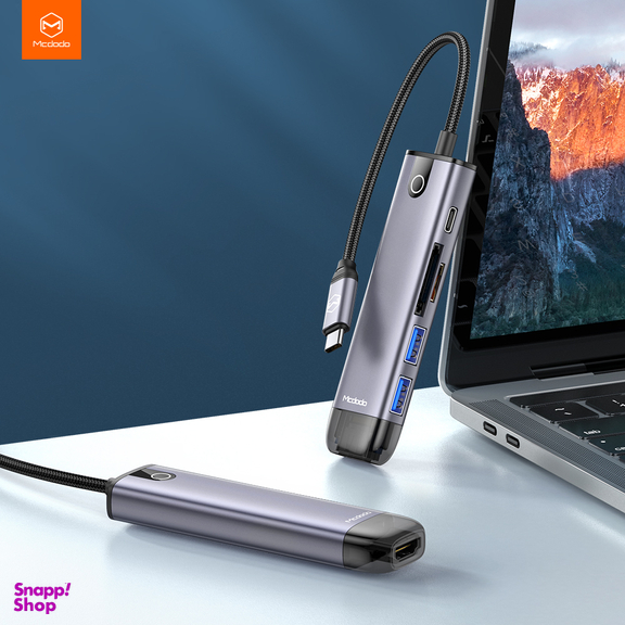 هاب 6 پورت USB-C مک دودو مدل HU-7740