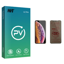 محافظ صفحه نمایش حریم شخصی اچ وی تی مدل PV glass مناسب برای گوشی موبایل اپل iPhone XS