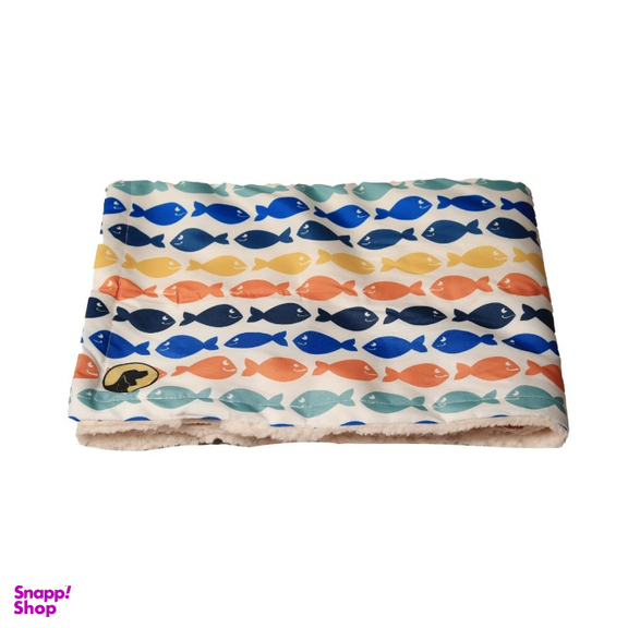 پتو و رومبلی گربه مدل Fish کد 78